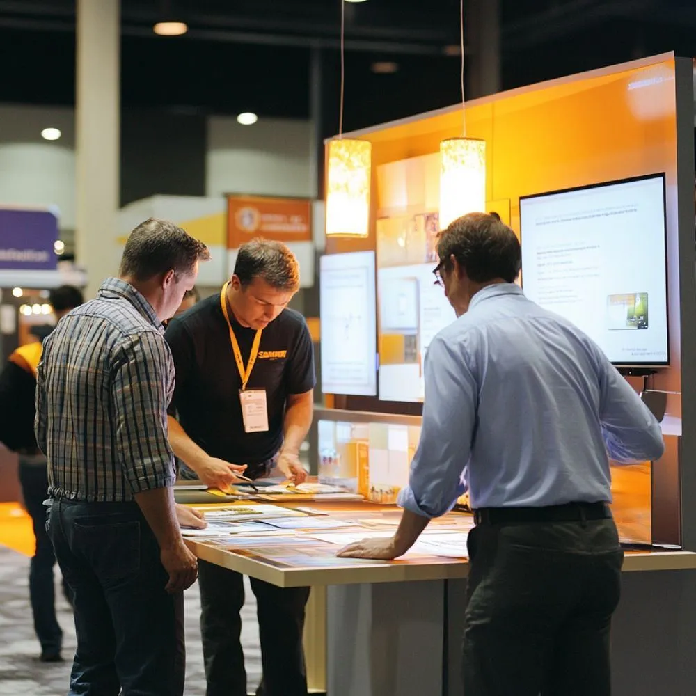 Indian exhibitor booth at Edusphere